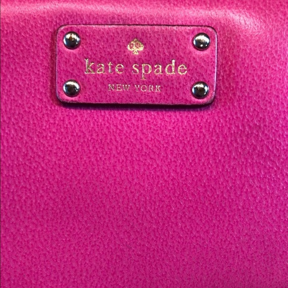 kate spade Bags Kate Spade Ny Pink Magenta Zip Wallet W Pockets